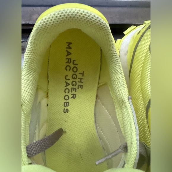 Marc Jacobs Women's Neon Yellow Sneakers - Picture 11 of 11